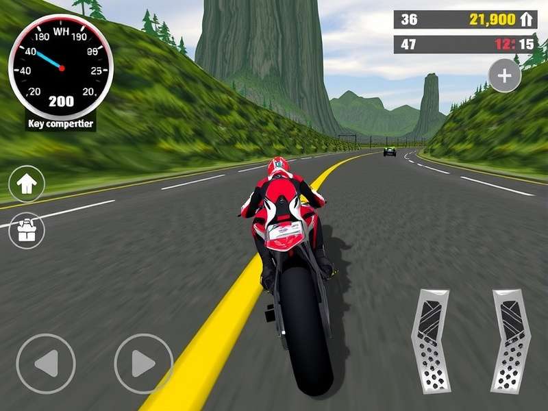 Moto GP Fantasy Ride Game Screenshot